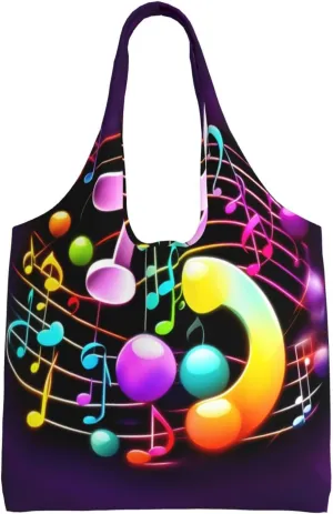 Coral And Teal Arrows Canvas Bag Bag Handbag Eco-Friendly Reusable Groceryshopping Bags For Women Girls