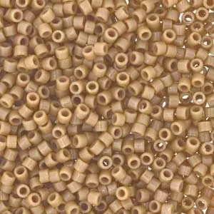 DB 2105, Duracoat Opaque Beige - Miyuki Delica Beads - Size 11 - 5 grams - Japanese Cylinder Seed Beads - Retail & Wholesale