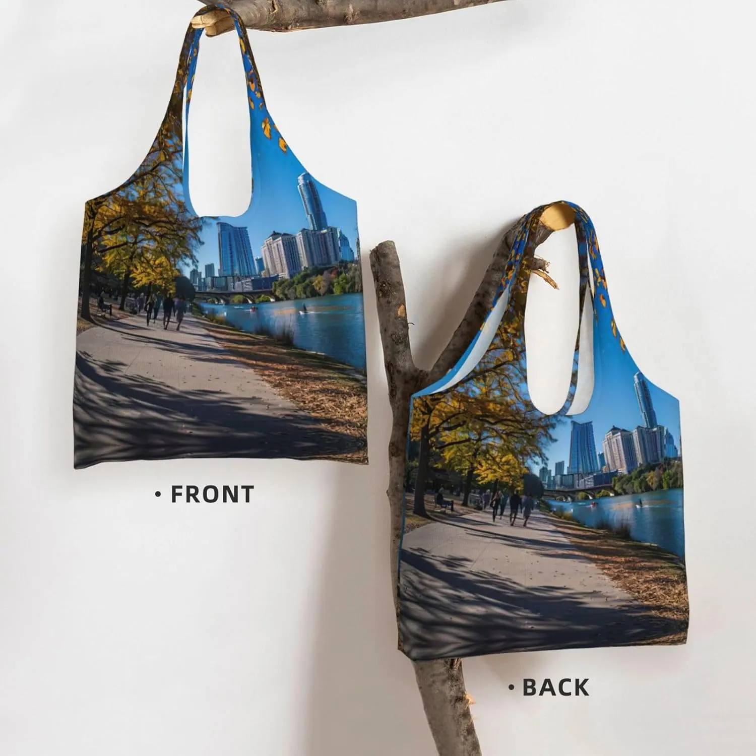 Deer Canvas Bag Bag Handbag Eco-Friendly Reusable Groceryshopping Bags For Women Girls