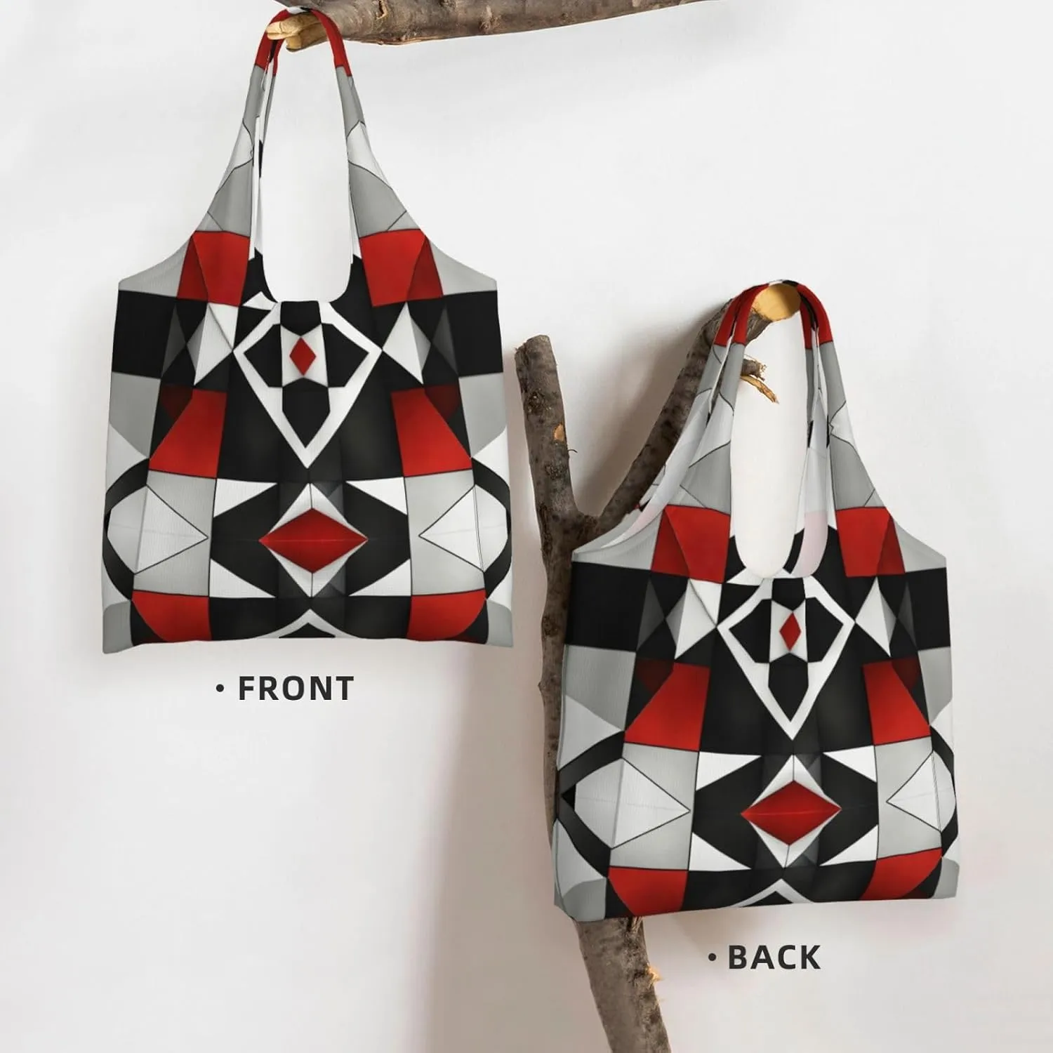 Deer Canvas Bag Bag Handbag Eco-Friendly Reusable Groceryshopping Bags For Women Girls