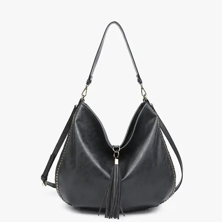Demi Distressed Slouchy Hobo