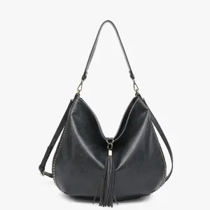Demi Distressed Slouchy Hobo