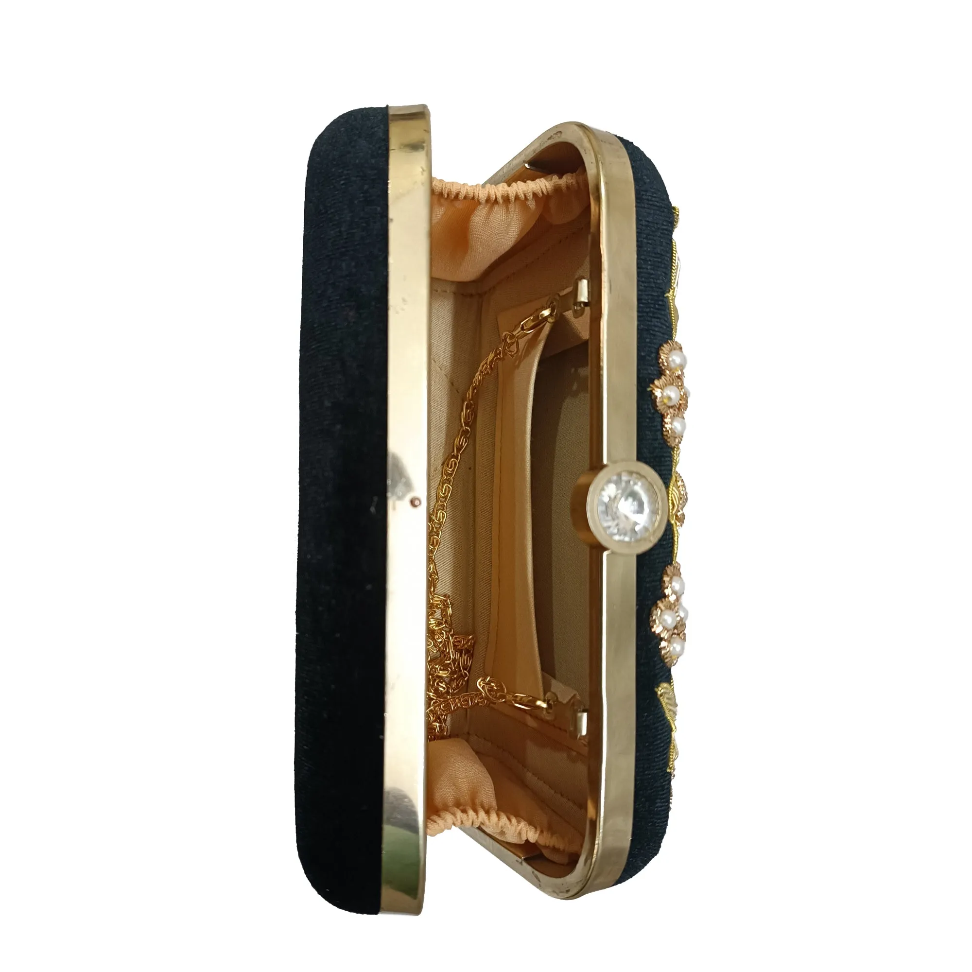 Designer women elegant partywear clutch purse
