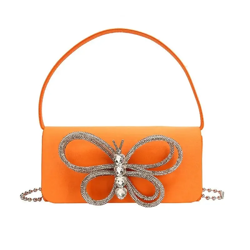 Diamond Butterfly Handbags/Shoulder Bags