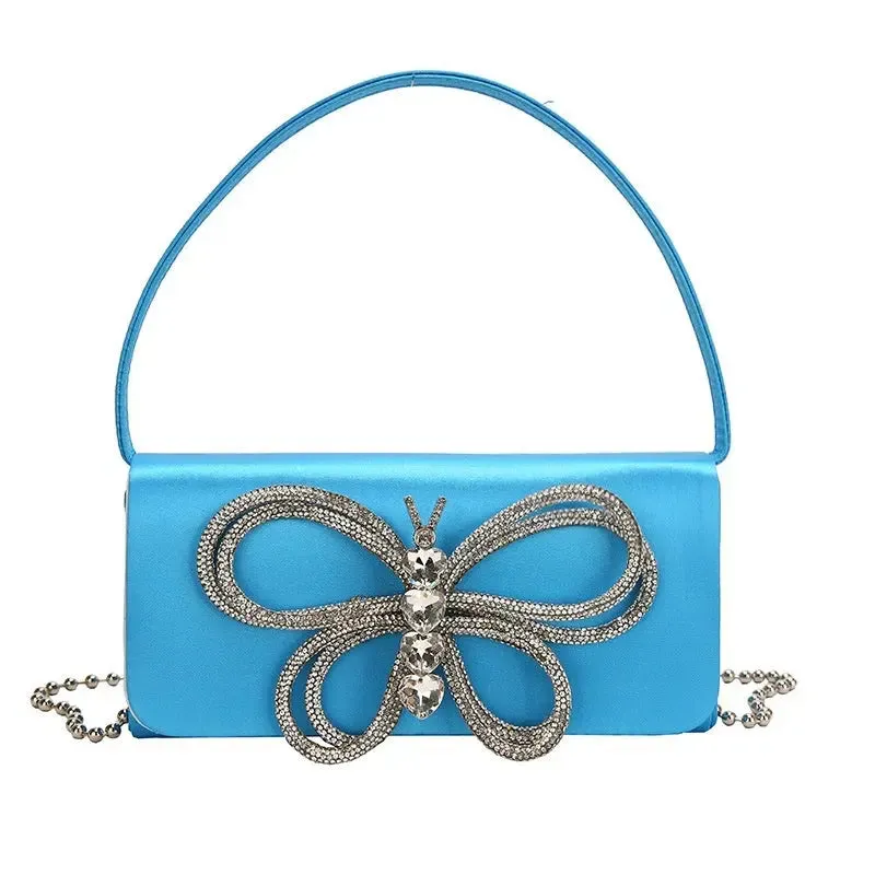 Diamond Butterfly Handbags/Shoulder Bags