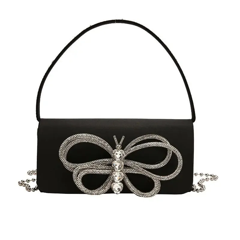 Diamond Butterfly Handbags/Shoulder Bags