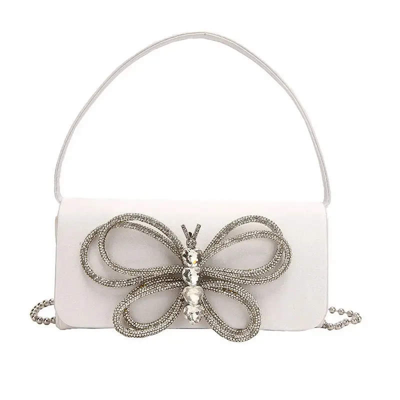 Diamond Butterfly Handbags/Shoulder Bags