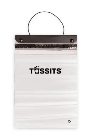 Disposable Car Trash Bag Hanging (White, 3 Pack, Set of 7) - Leak-Proof, Smell-Proof Automobile Trash Container, Eco-Friendly, Thick, Large 12x15 Car Trash Bin with Sturdy Header Board