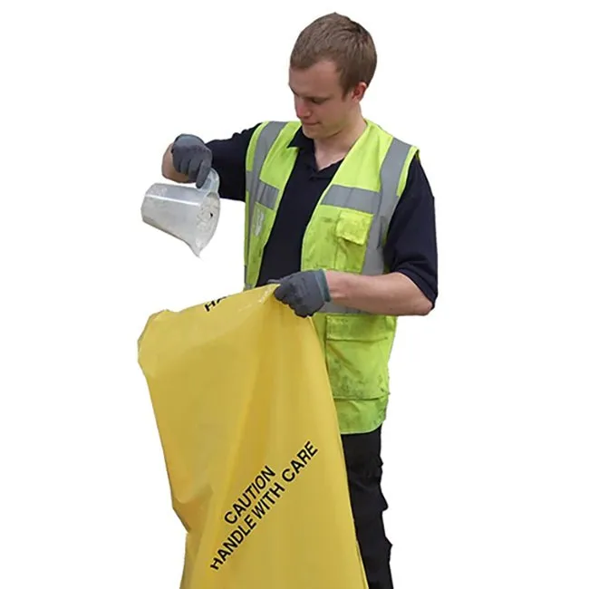 Disposal Bags & Ties | Yellow
