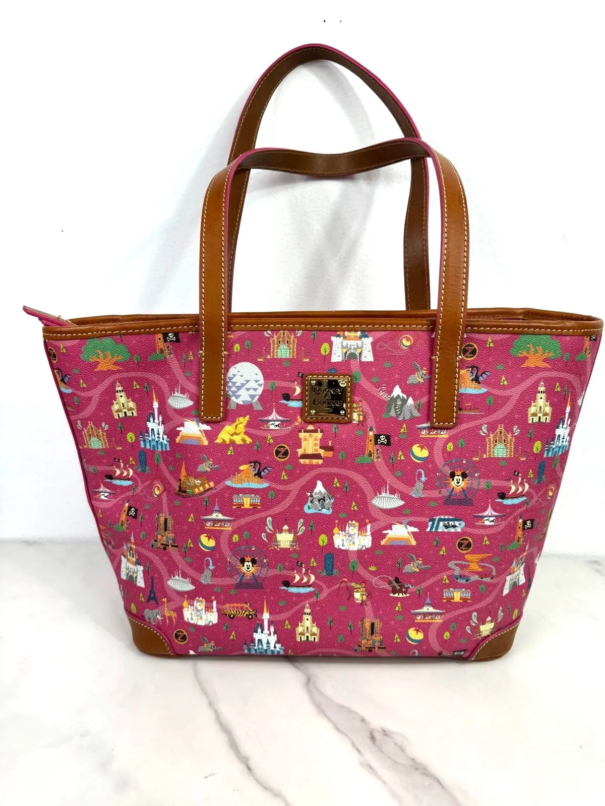 DOONEY & BOURKE X DISNEY WORLD ATTRACTIONS TOTE BAG