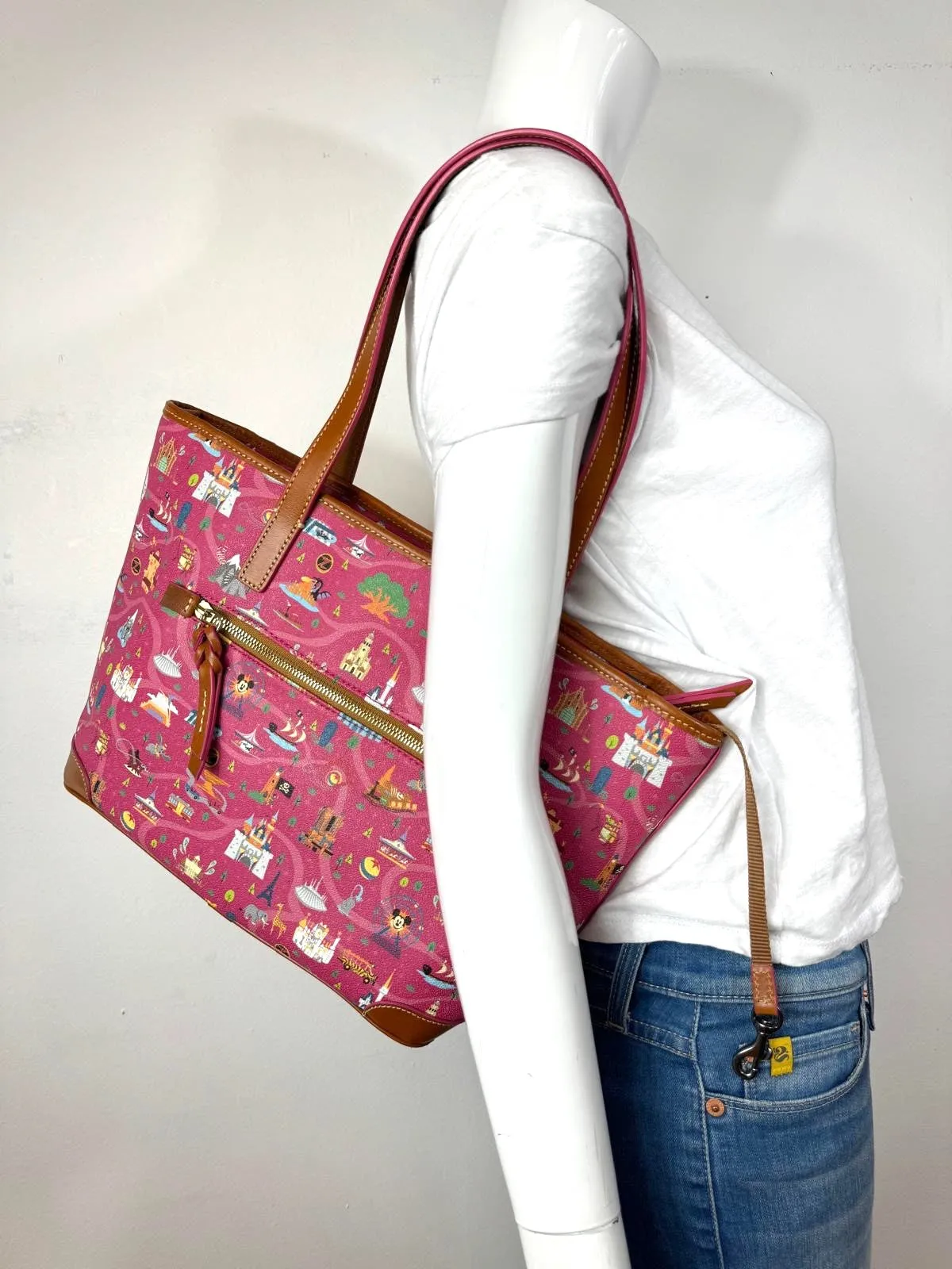 DOONEY & BOURKE X DISNEY WORLD ATTRACTIONS TOTE BAG