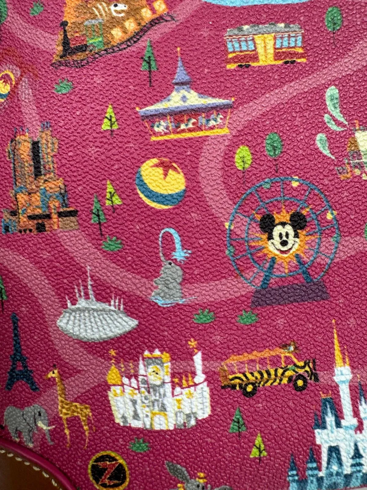 DOONEY & BOURKE X DISNEY WORLD ATTRACTIONS TOTE BAG