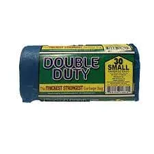 Double Duty Garbage Bag Jumbo -  is the ultimate high density, dual-purpose bag that’s ideal for solving problems from your toughest waste disposal tasks to carrying or storing your heavy loads - 60945612622