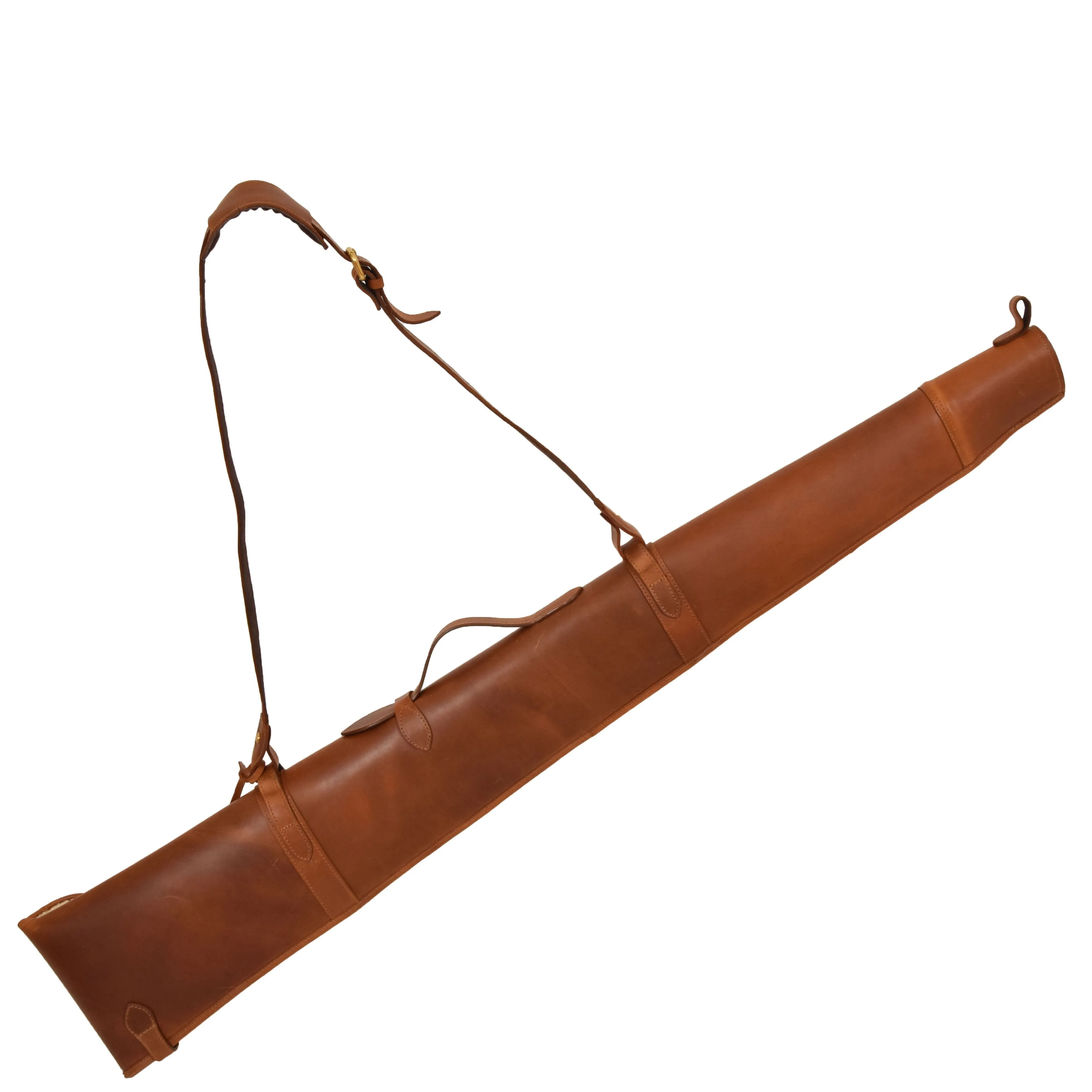 DR699 Leather Gun Slip with Shoulder Strap Tan