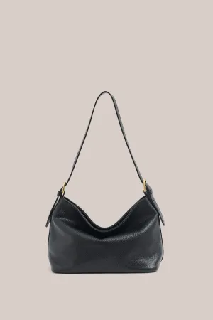 Eden Shoulder Bag - Black Leather
