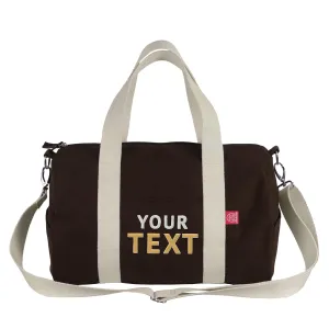 Embroidered Duffle Bag Personalized Duffel Custom Initials Name on Bag Weekender Bag Travel Bag Gym Sports Bag Fitness Bag Workout Camp Bag