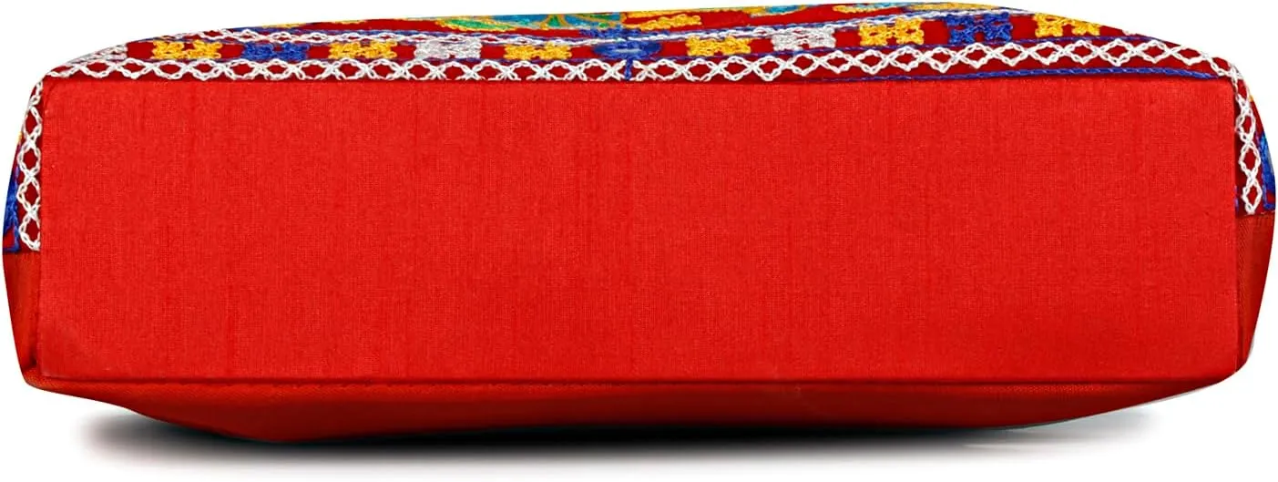 Embroidered Handmade Purses for Women Tote | Shoulder Bag | Handbag | ladies Hobo Bag Wallet Retro Canvas bag