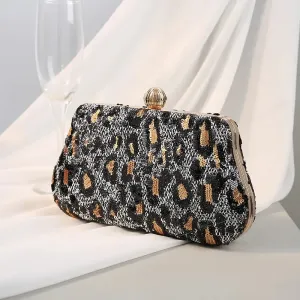 Embroidered Leopard Sequin