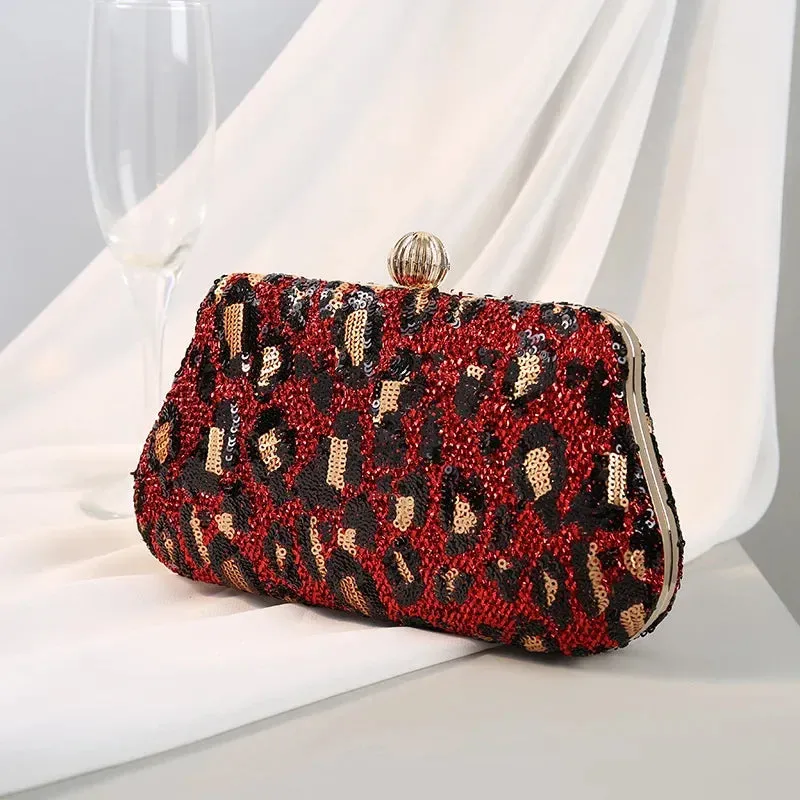 Embroidered Leopard Sequin