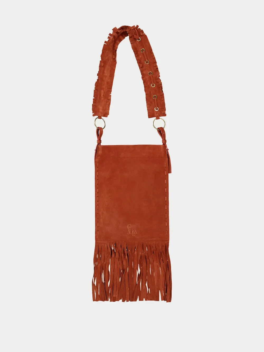 Engelbert Fringed Leather Handbag
