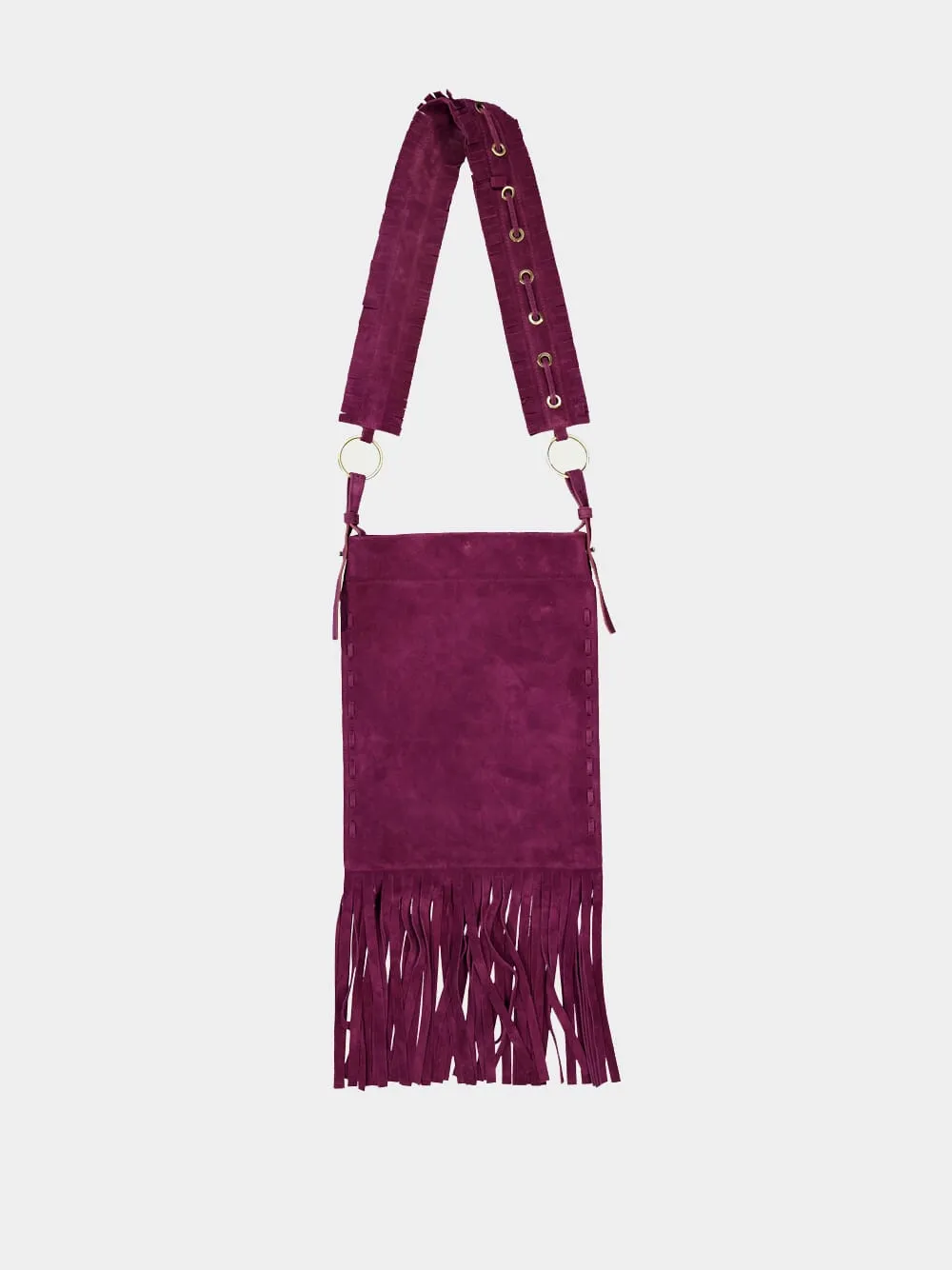 Engelbert Fringed Leather Handbag