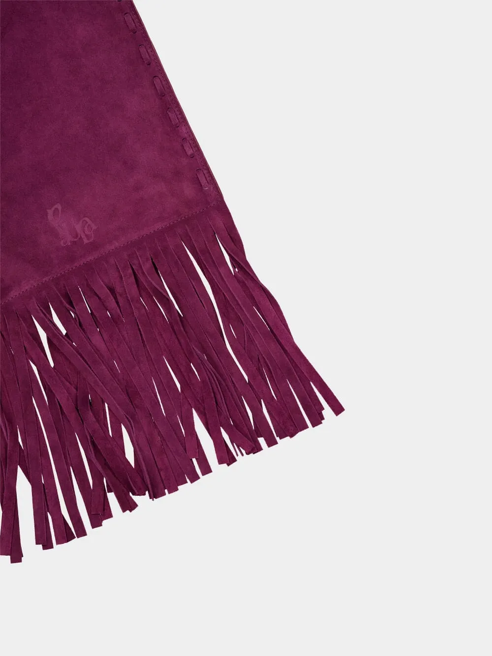 Engelbert Fringed Leather Handbag
