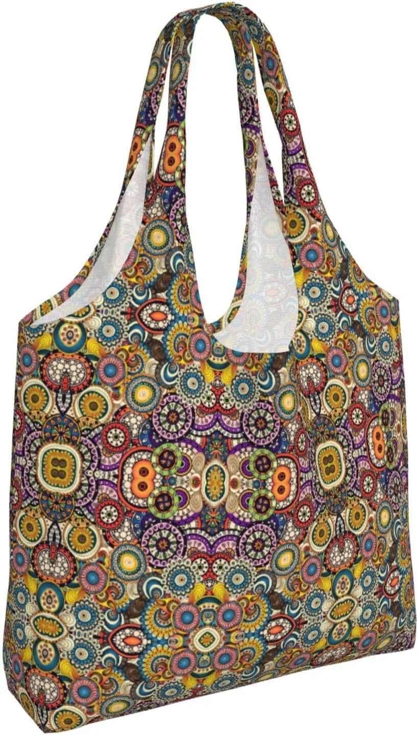 England Symbols Canvas Bag Bag Handbag Eco-Friendly Reusable Groceryshopping Bags For Women Girls