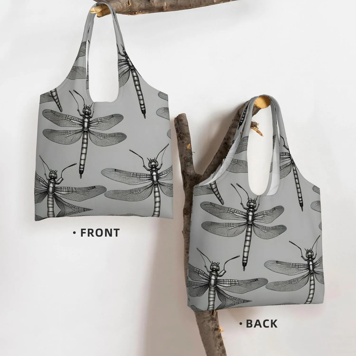 Explosion Burst Red Black Canvas Bag Bag Handbag Eco-Friendly Reusable Groceryshopping Bags For Women Girls