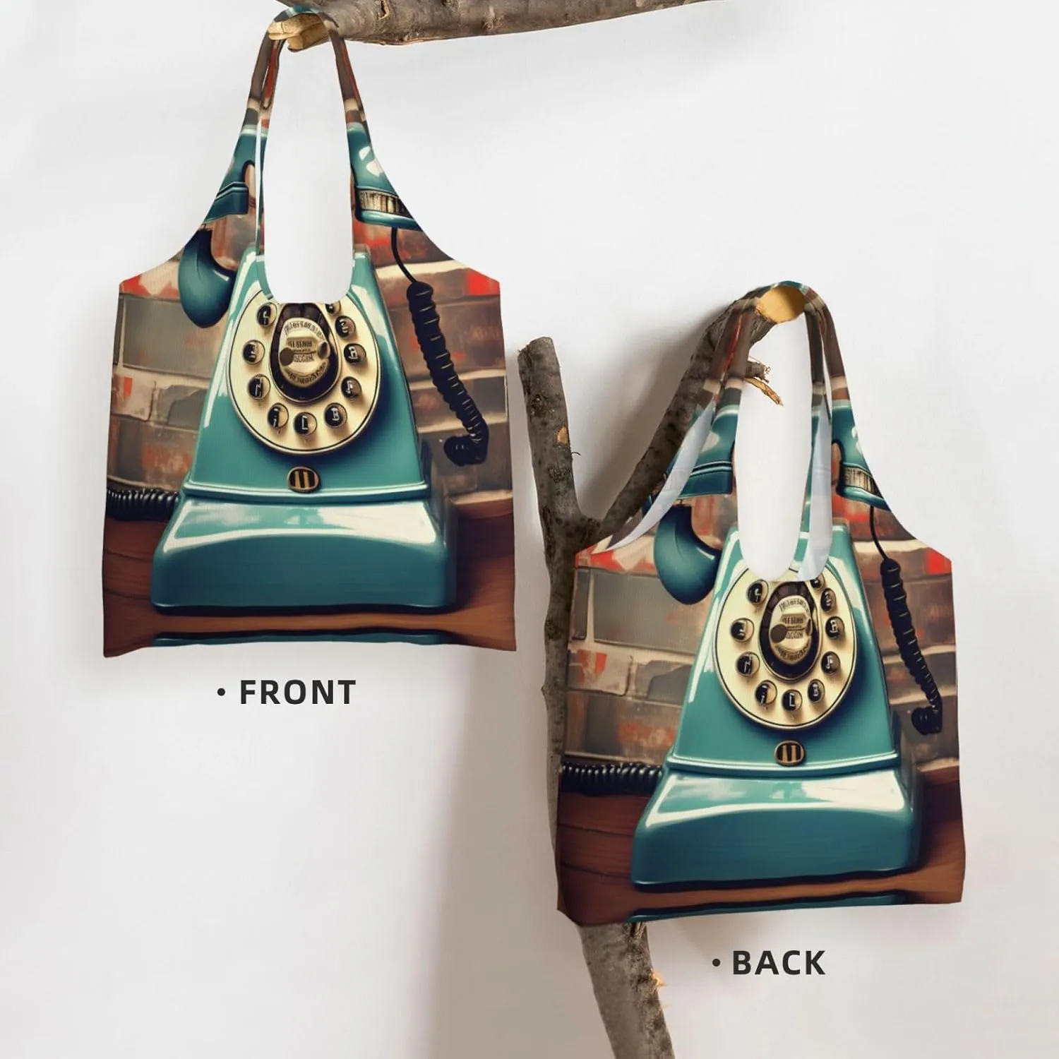 Explosion Burst Red Black Canvas Bag Bag Handbag Eco-Friendly Reusable Groceryshopping Bags For Women Girls
