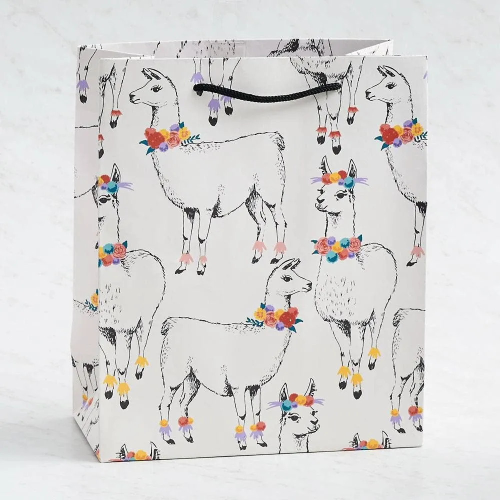 Floral Llama Bag