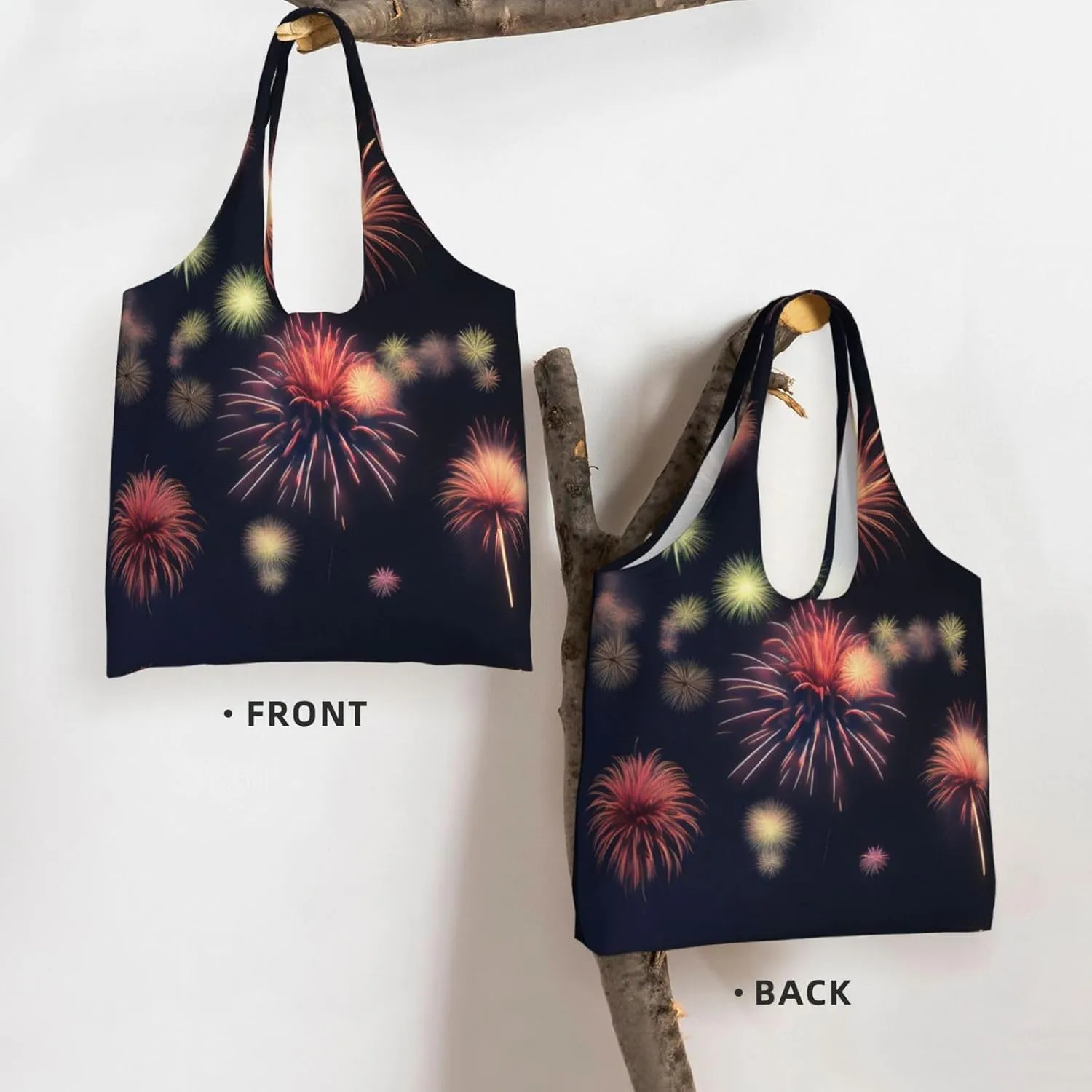 Flower Diamond Painting Canvas Bag Bag Handbag Eco-Friendly Reusable Groceryshopping Bags For Women Girls