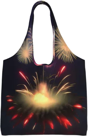 Flower Diamond Painting Canvas Bag Bag Handbag Eco-Friendly Reusable Groceryshopping Bags For Women Girls