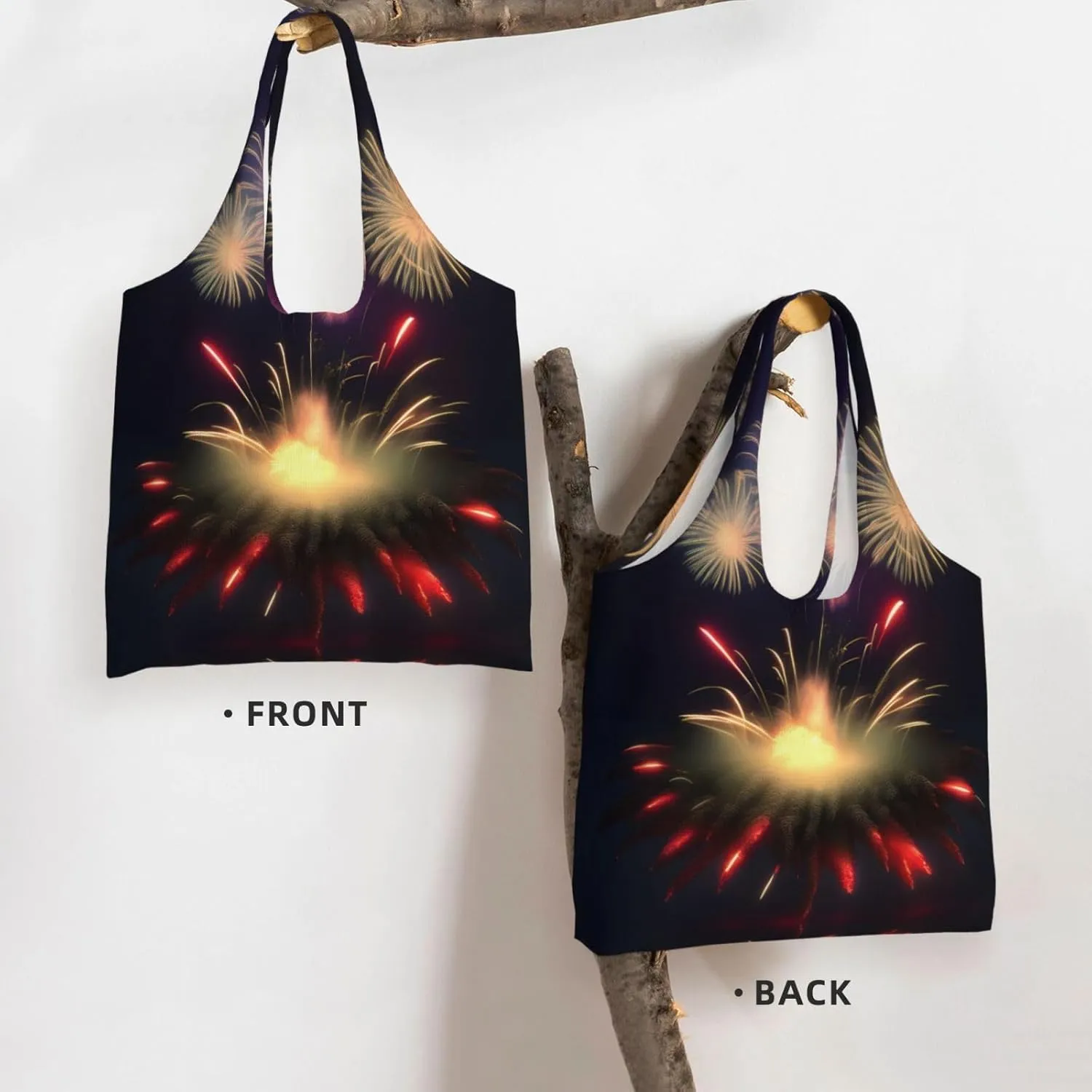 Flower Diamond Painting Canvas Bag Bag Handbag Eco-Friendly Reusable Groceryshopping Bags For Women Girls