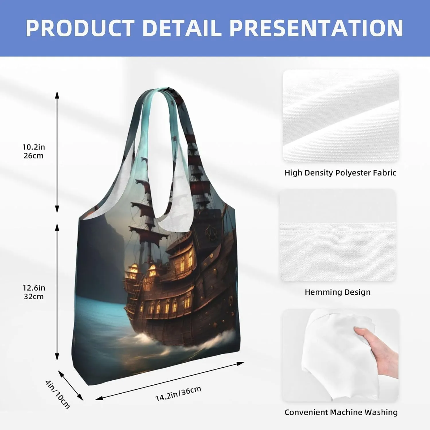 Flower Diamond Painting Canvas Bag Bag Handbag Eco-Friendly Reusable Groceryshopping Bags For Women Girls