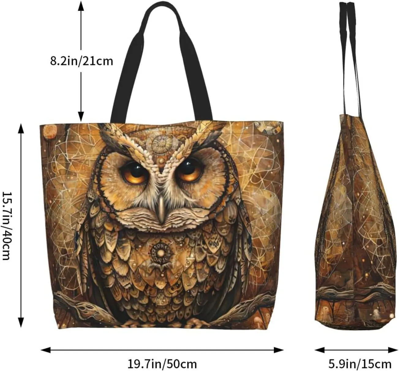Flower Print Shoulder Bag For Women Shopping Bags Tote Bag Large Storage Handbag Grocery Bags For Travel Work