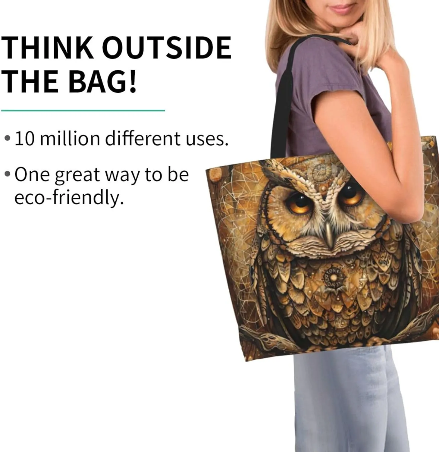 Flower Print Shoulder Bag For Women Shopping Bags Tote Bag Large Storage Handbag Grocery Bags For Travel Work