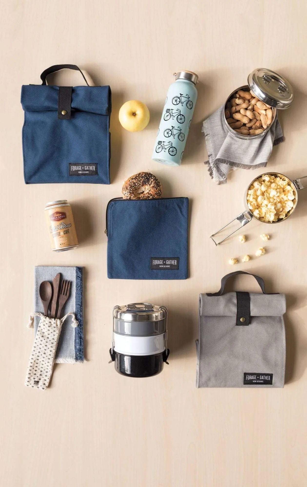 Forage   Gather Snack Bag - Gray