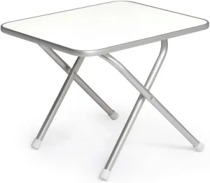 FORMA MARINE Folding Outdoor Camping Aluminum Table Melamine Top 18.9" x 23.3" x 19.3" Height- M500X