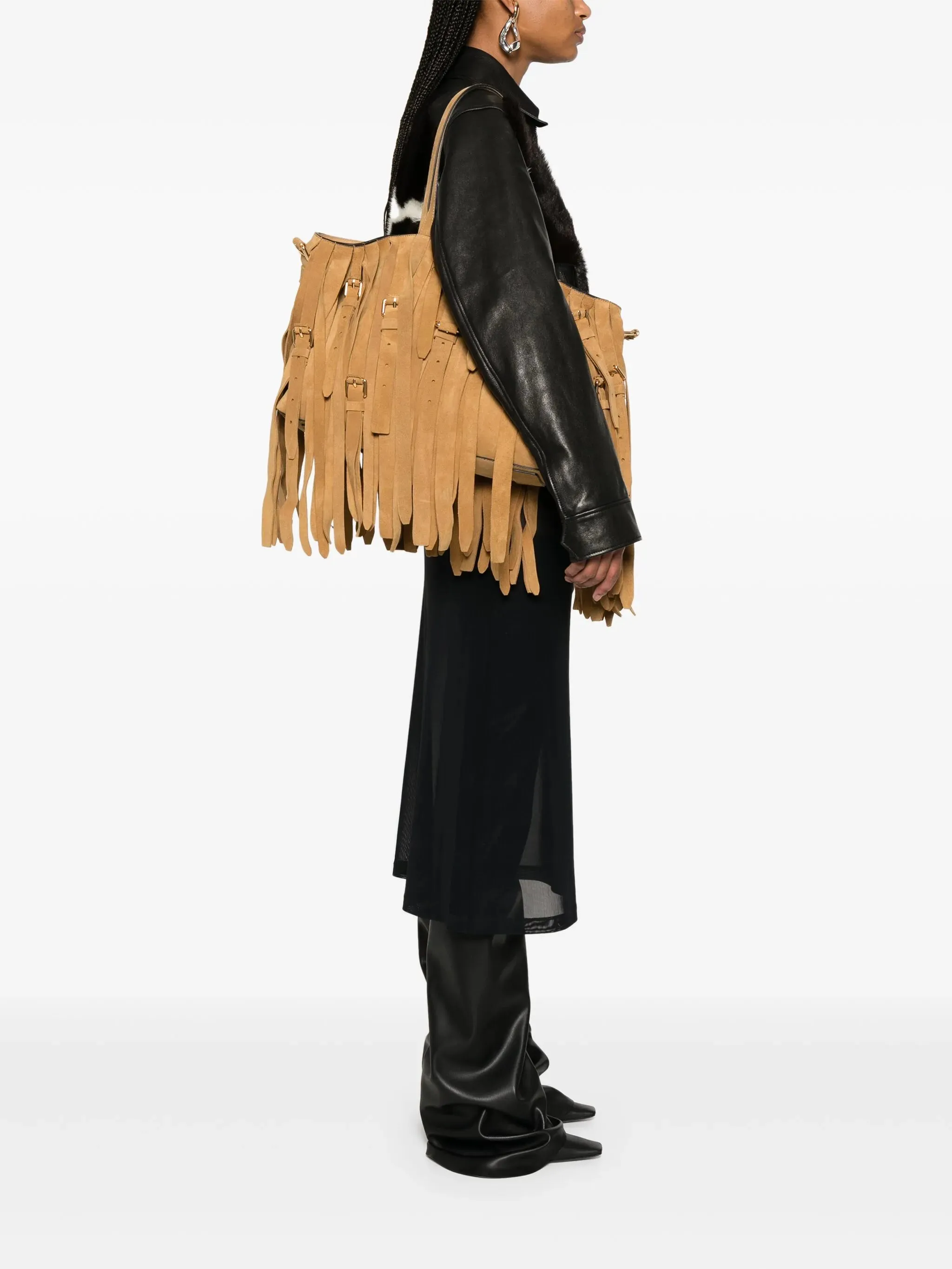 Fringed Tote Bag