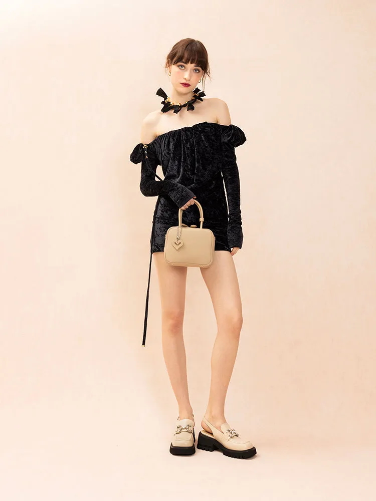 Gael Double Handle Structured Bag