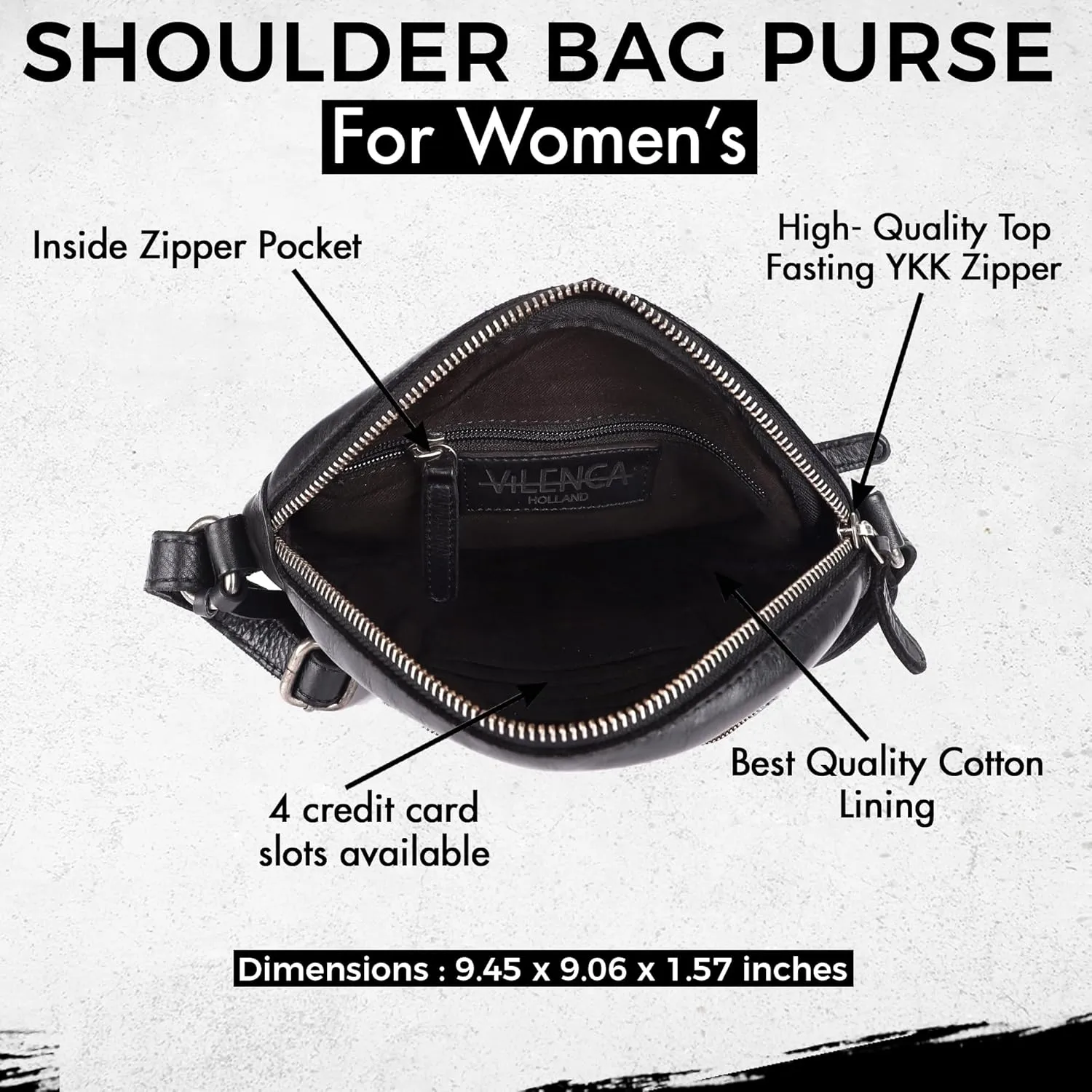 Genuine Leather Round Crossbody Bags For Women, Sling Bag For Women Crossbody Purse Trendy Casual