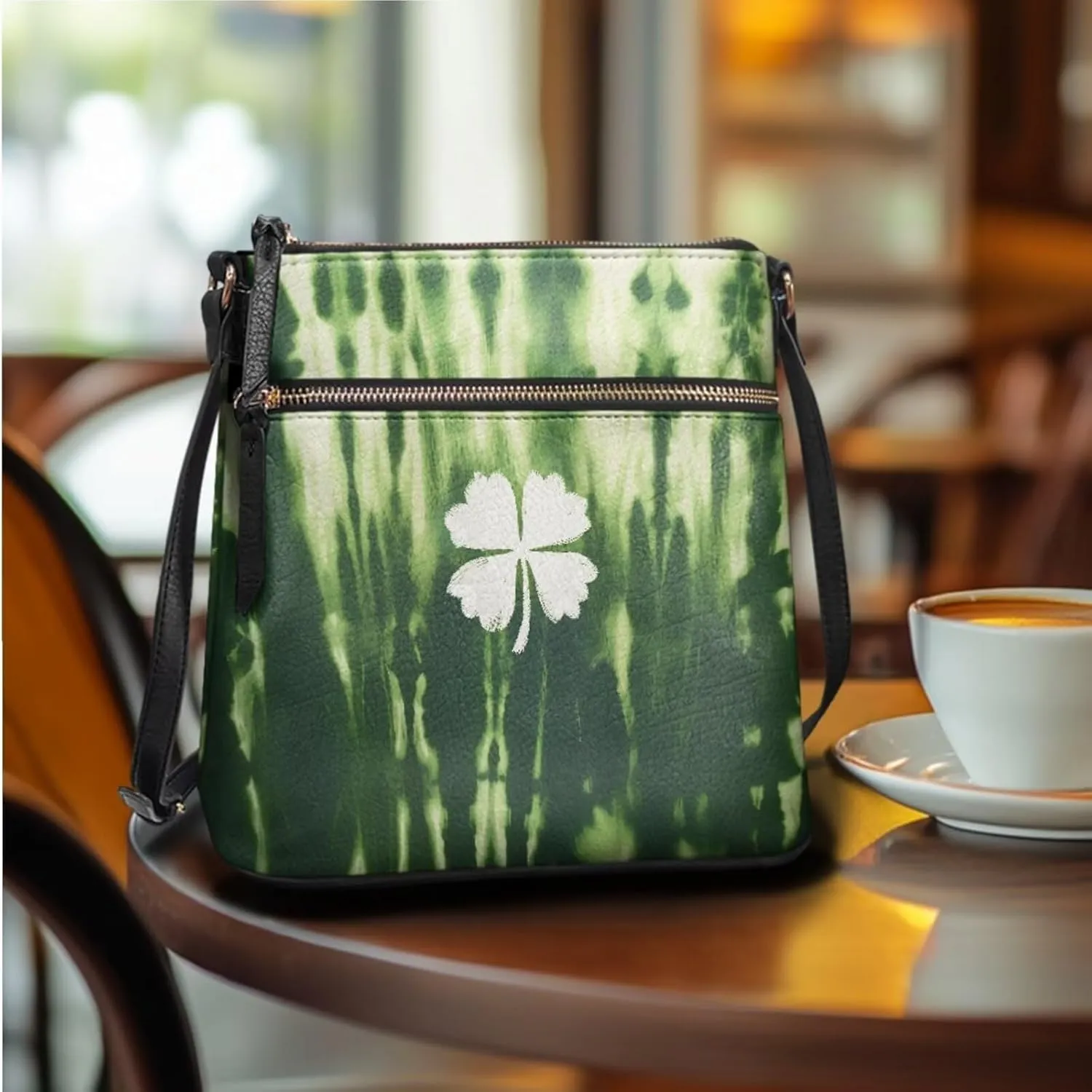 GIFTPUZZ Small Sling Bag Crossbody Bags for Women Trendy Crossbody Purse Leather Wallet Set for Ladies 2 Pack