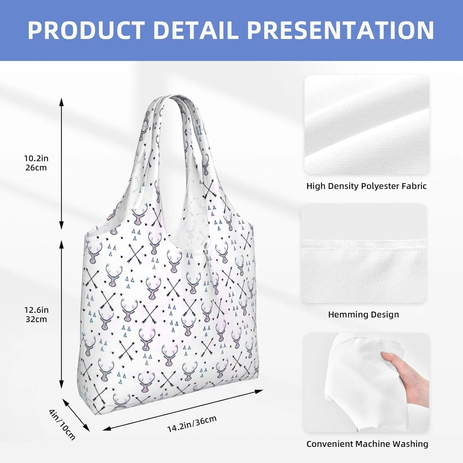Heaps Of Orange Monarch Butterflies Canvas Bag Bag Handbag Eco-Friendly Reusable Groceryshopping Bags For Women Girls