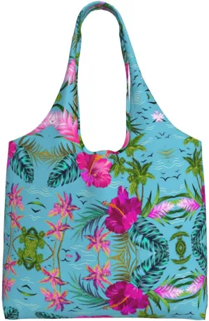Heaps Of Orange Monarch Butterflies Canvas Bag Bag Handbag Eco-Friendly Reusable Groceryshopping Bags For Women Girls