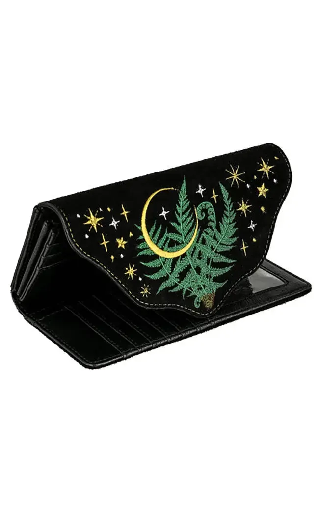 Herbal Embroidered Wallet