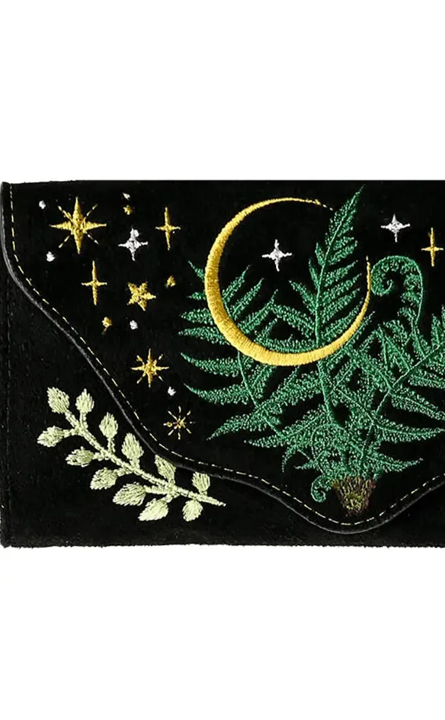 Herbal Embroidered Wallet