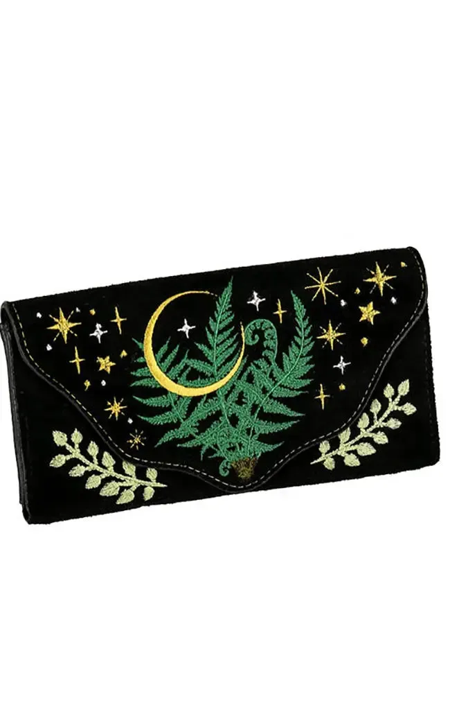 Herbal Embroidered Wallet