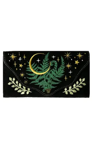 Herbal Embroidered Wallet