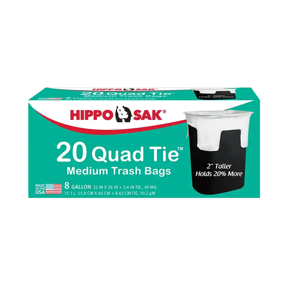 Hippo Sak Trash Bag with Flaps 21 units (20 ct/unit) from Mexmax INC.