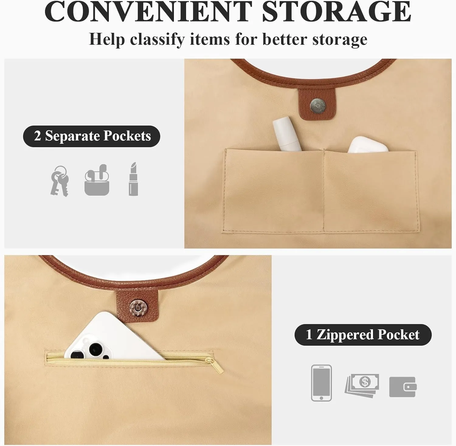 Hobo Bags for Women Vegan Leather Soft Slouchy Tote Shoulder Bag Handbags and Purses